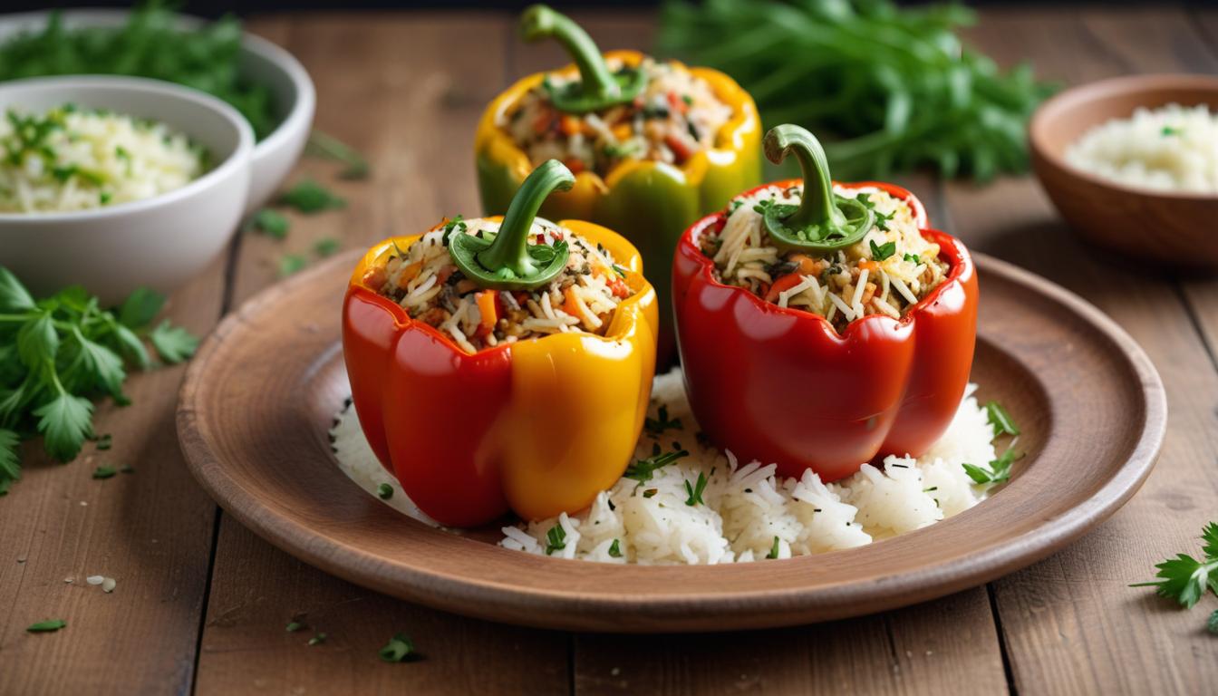 Lezzetli Dolgu ile Hazırlanan Vejetaryen Dolma Tarifi