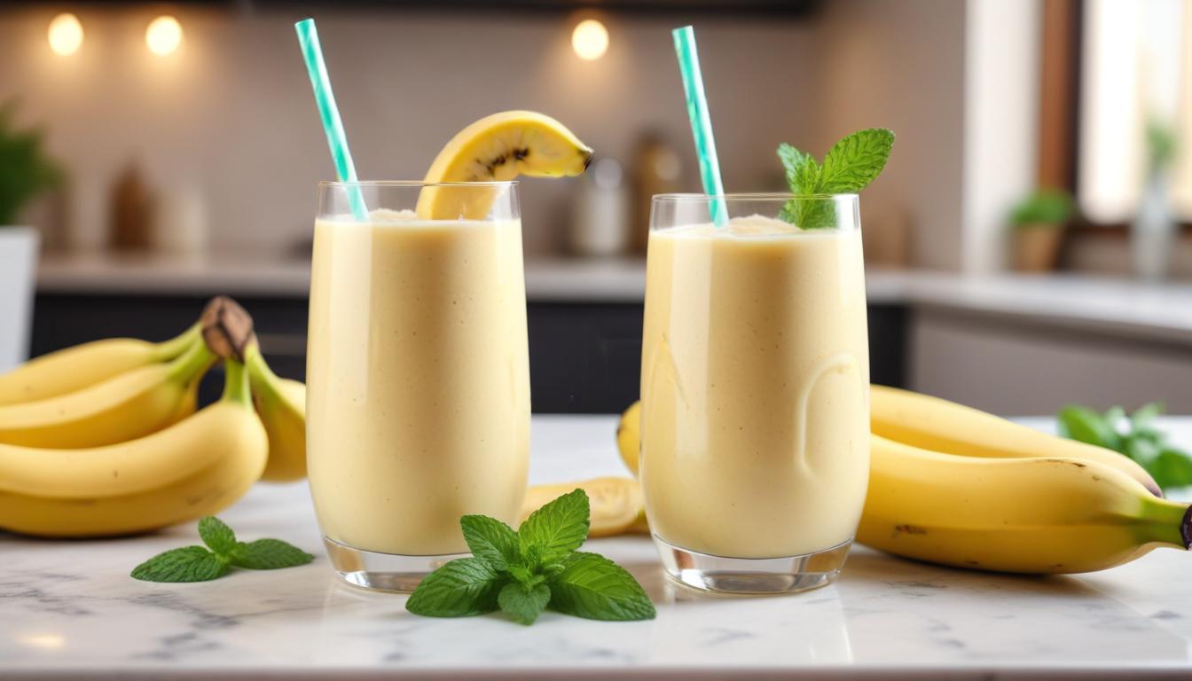 Lezzetli Muzlu Smoothie Tarifi