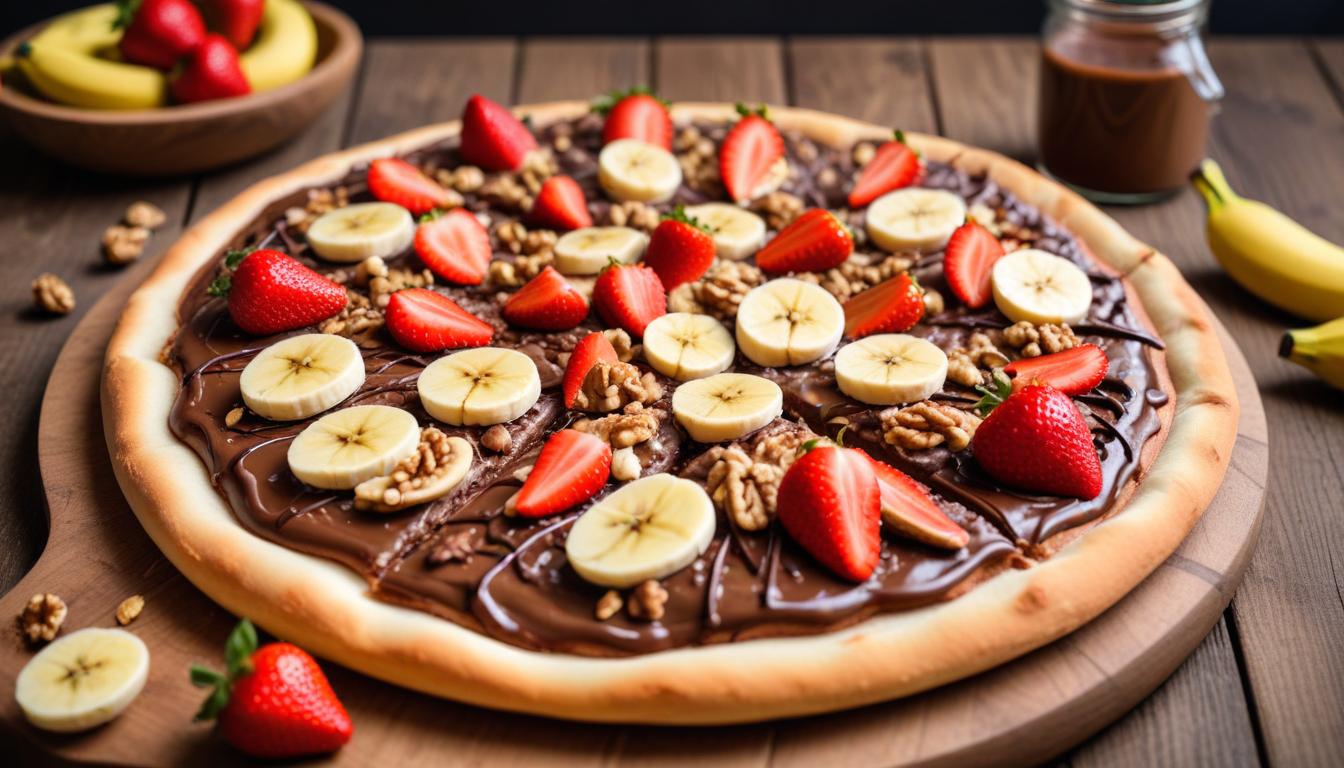 Çikolata Düşkünlerinin Hayali: Nutella'lı Pizza