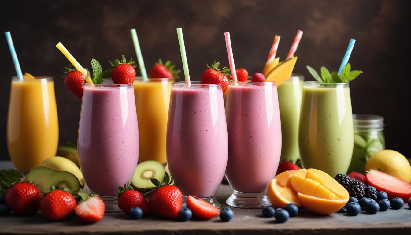 Yaban Mersinli Ferahlatıcı Smoothie Tarifi