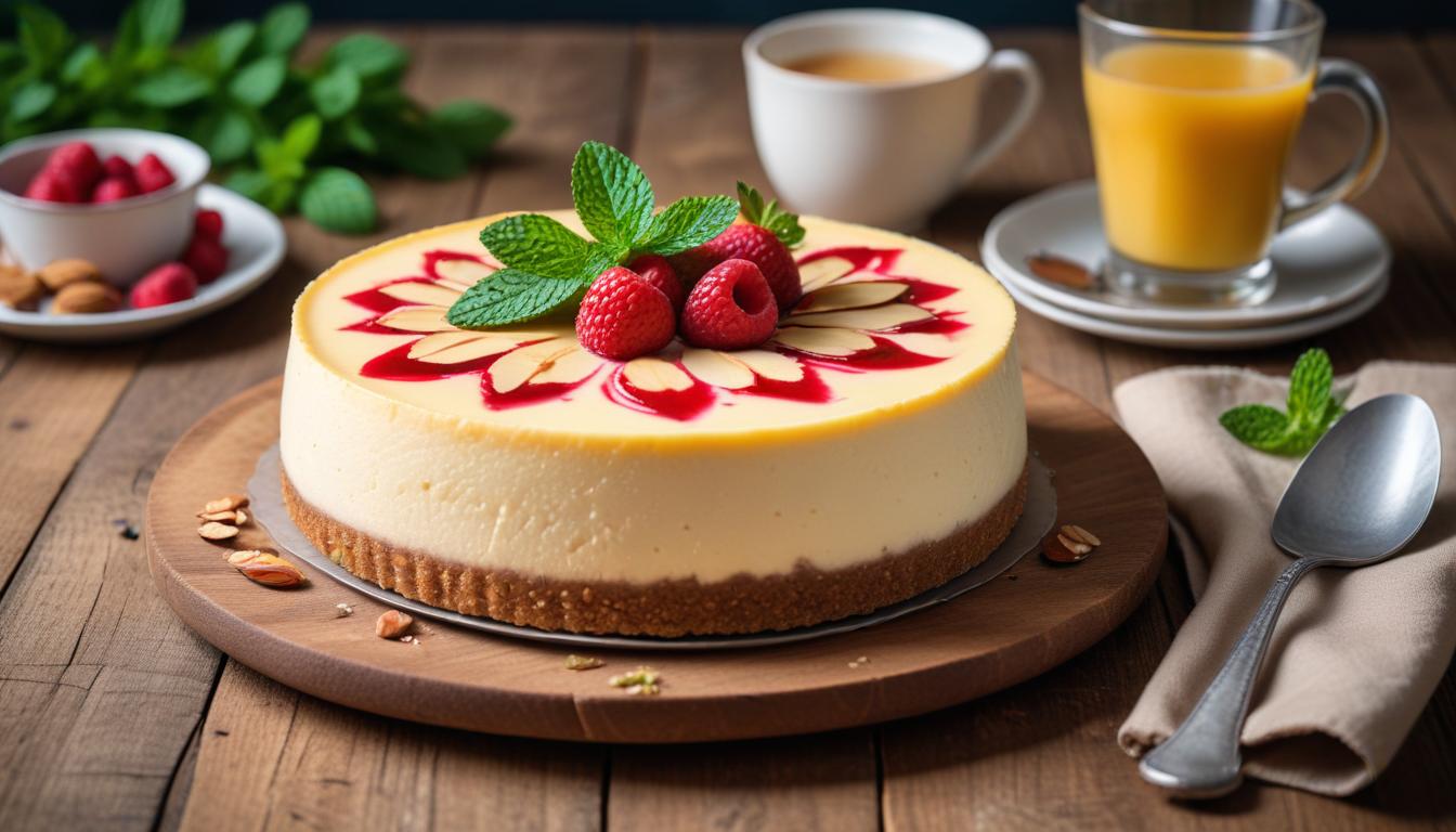 Badem Sütlü Vegan Cheesecake: Hafif ve Lezzetli Alternatif