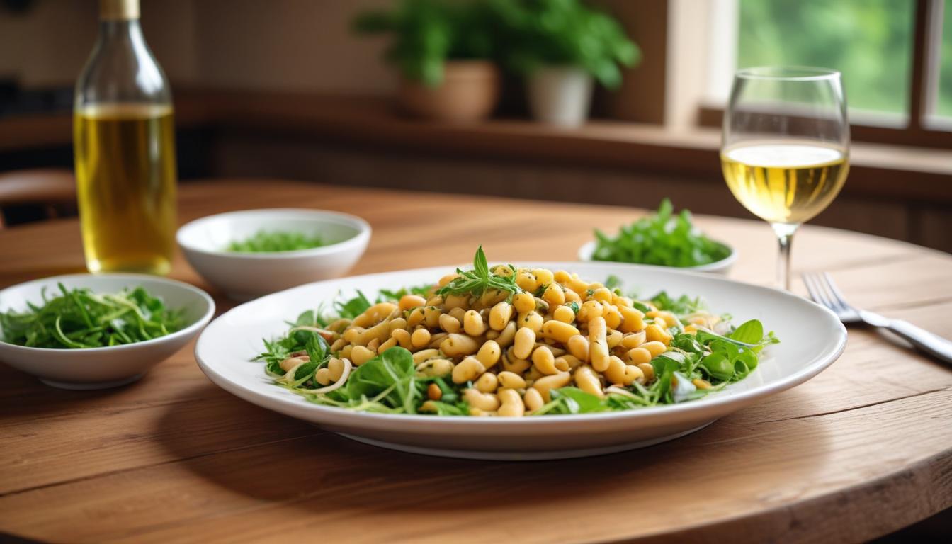 Soya Fasulyesi ile Vegan Maltagliati