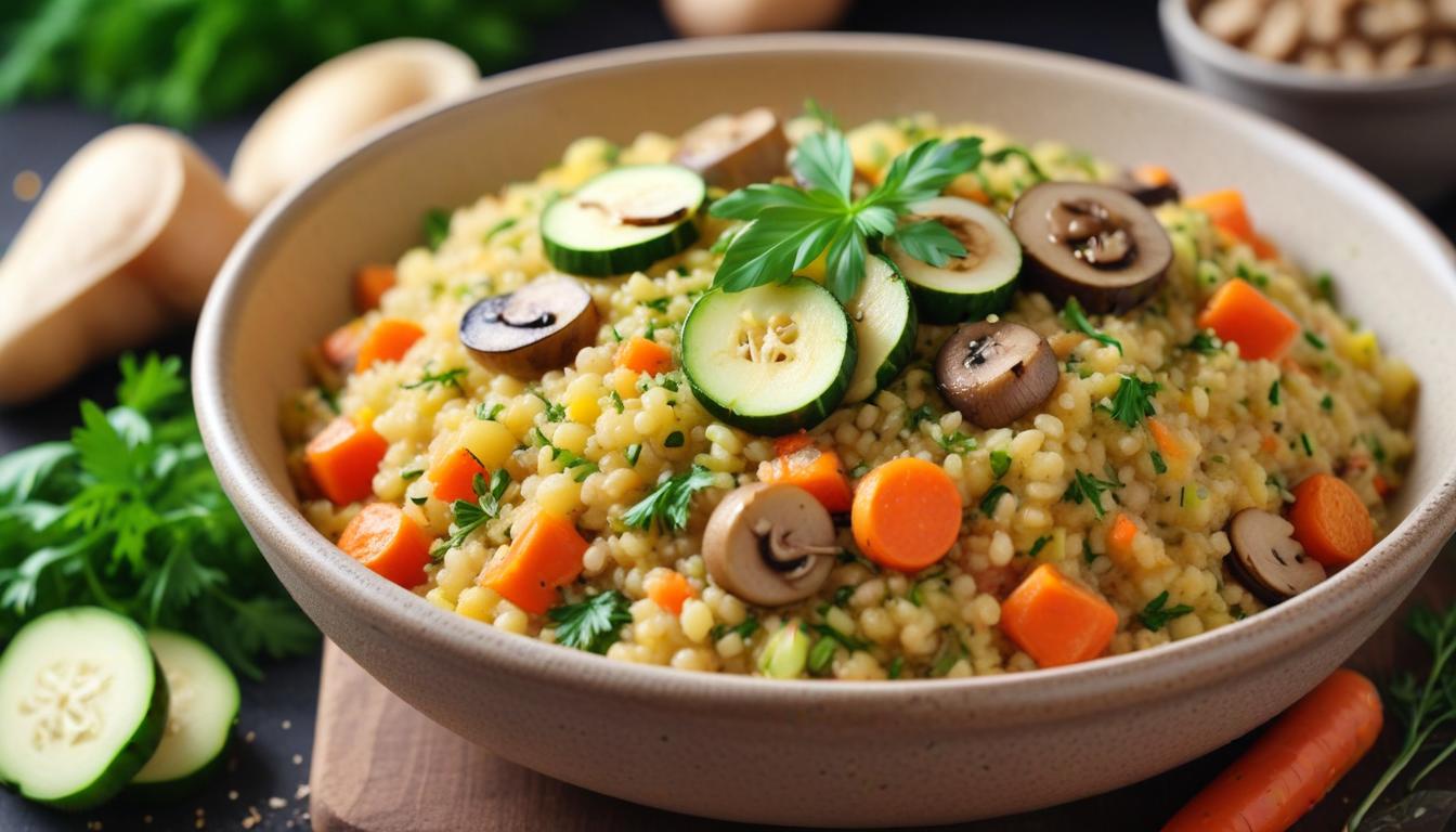 Lezzetli Vegan Kinoa Risotto Tarifi