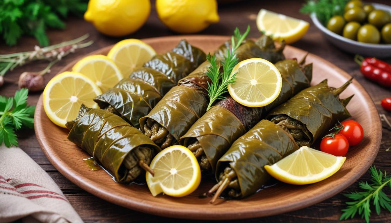 Nefis Zeytinyağlı Vegan Yaprak Sarma Tarifi