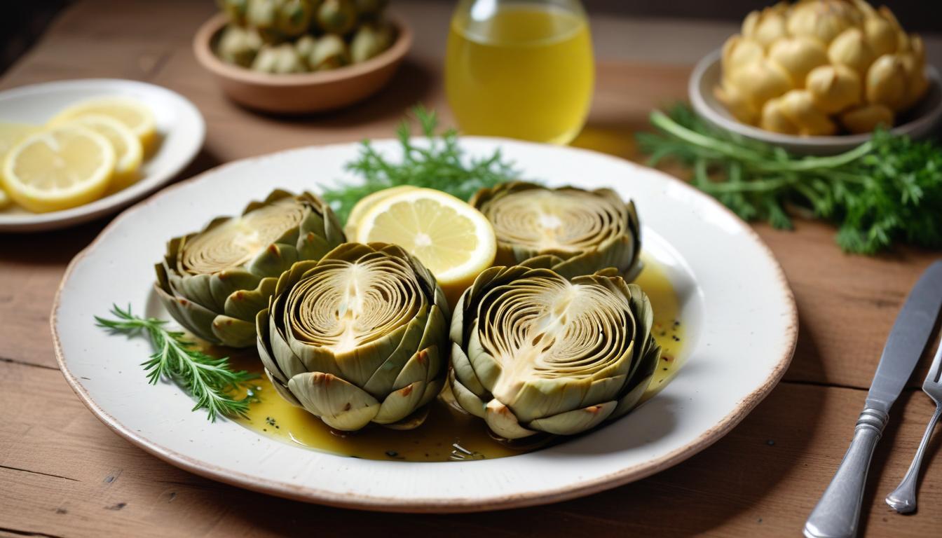 Nefis Zeytinyağlı Enginar Tarifi