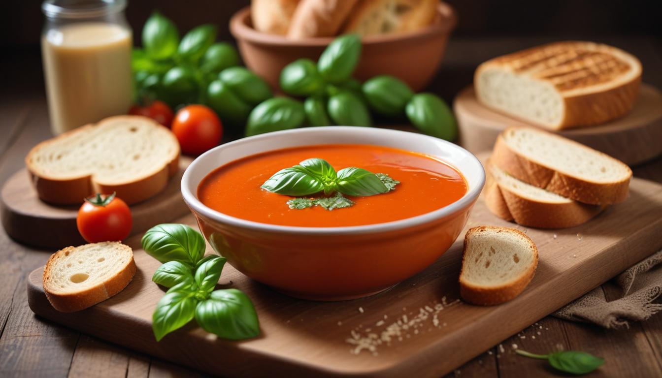 Vegan Domates Çorbası: Geleneksel Tarifin Sağlıklı Yüzü