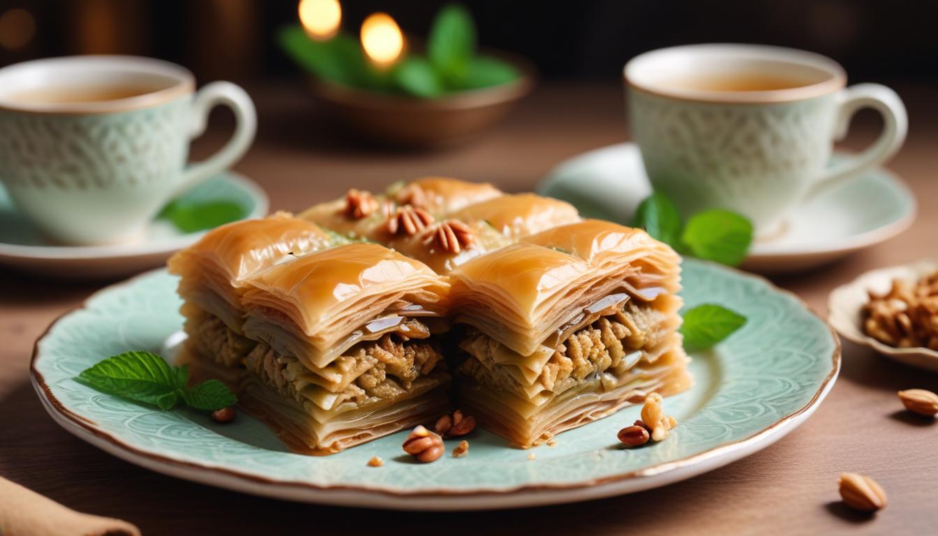 Lezzetli Vegan Baklava: Şerbetsiz Alternatif
