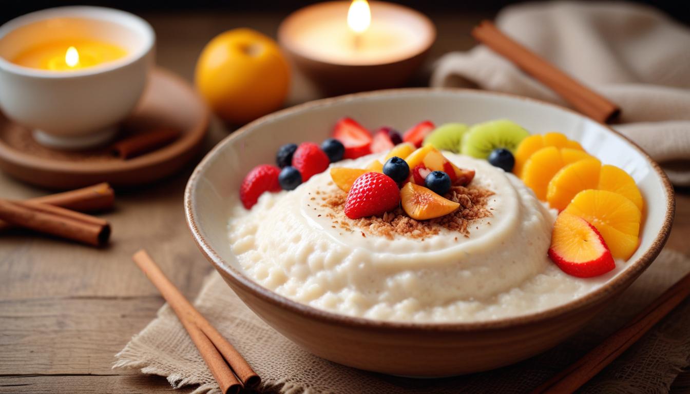Krema Kıvamında Vegan Sütlaç