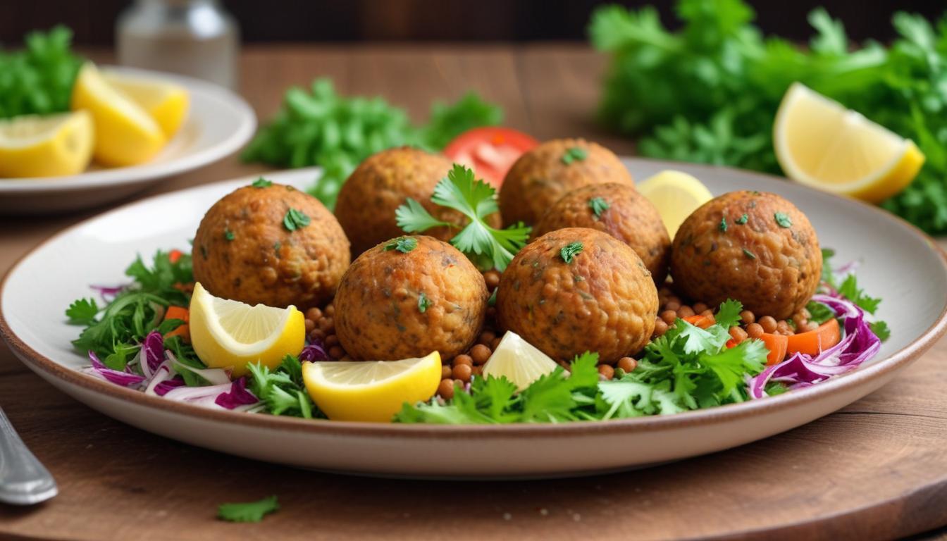 Lezzet Dolu Vegan Mercimek Köftesi