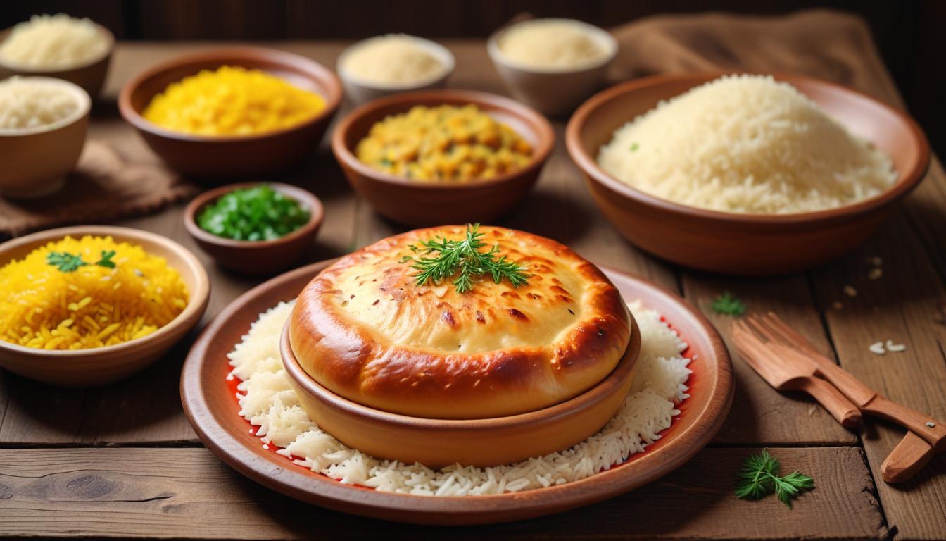 Lezzetli Hamur İşi ile Aromatik Pilav