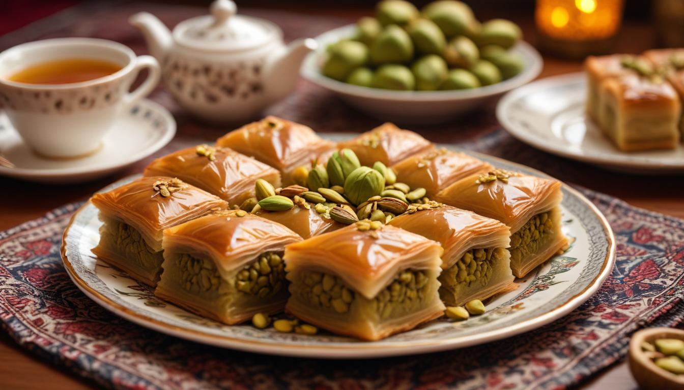 Fıstıklı Şerbetli Baklava