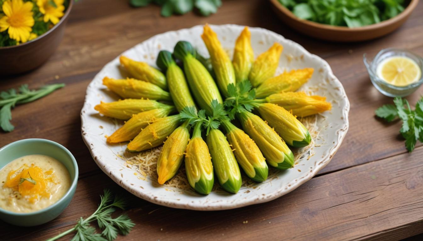 Vegan Kabak Çiçeği Dolması Tarifi